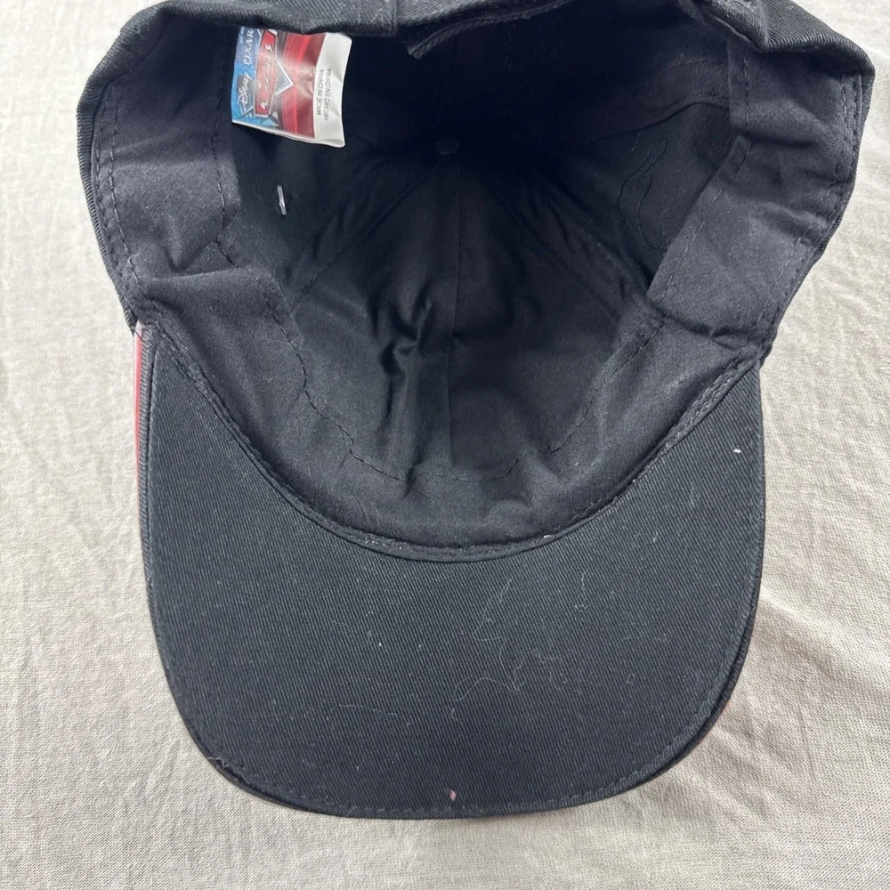Disney Pixar Cars Hat Boys Adjustable Cap Hook Loop Lightning Drift Crew ABG NEW